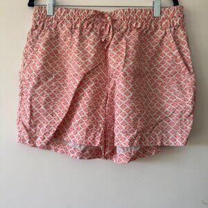 Tommy Bahama Women's 5-Inch Summering Shells HR Easy Linen Shorts - Pure Coral S